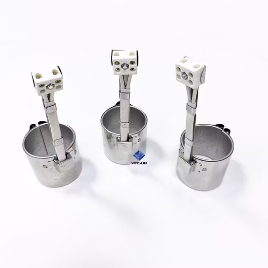 Ленточный нагреватель из нержавеющей стали с линейными клеммами на одном конце